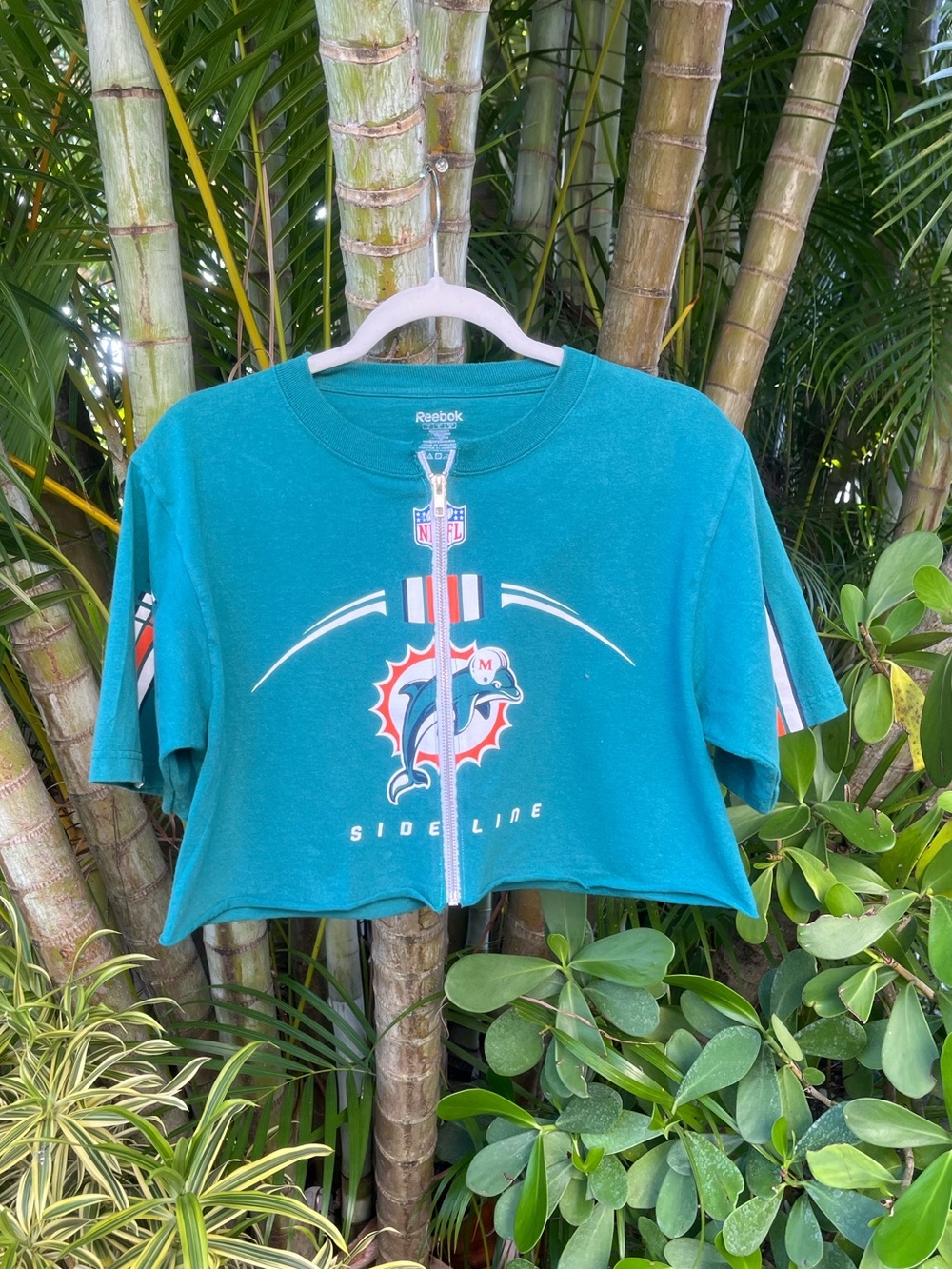 Retro Miami Dolphins Crop Top